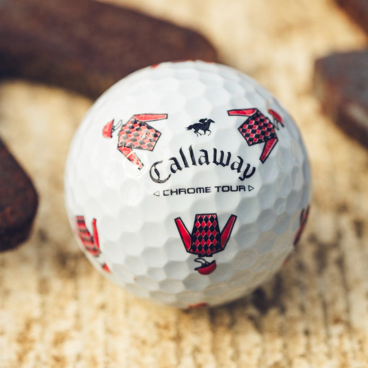The Limited Edition Callaway “Day at the Races” Chrome Tour golf balls feature a colourful design inspired by traditional jockey silk patterns and styles. 🐴⛳️ Shop now: bit.ly/4bjvQQX