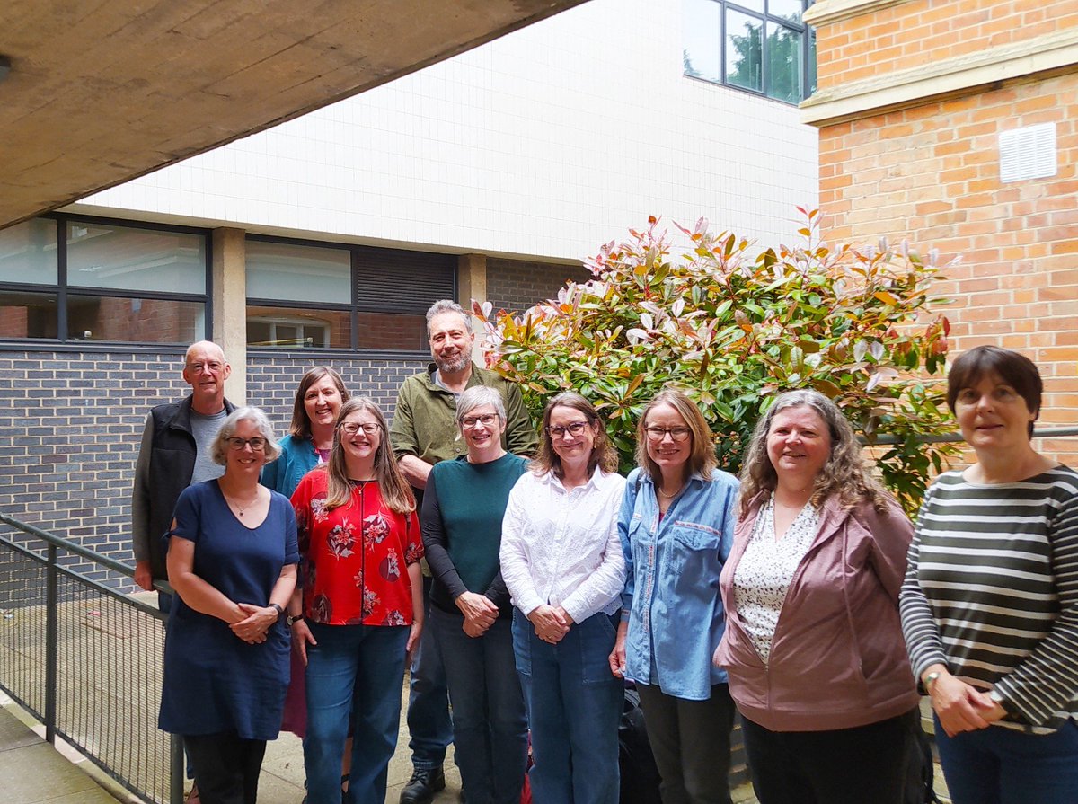 Here are some of our 1989/90 graduates! Back in Leicester for a reunion weekend. It was really lovely to meet you all. Have fun #museumstudies #Leicester