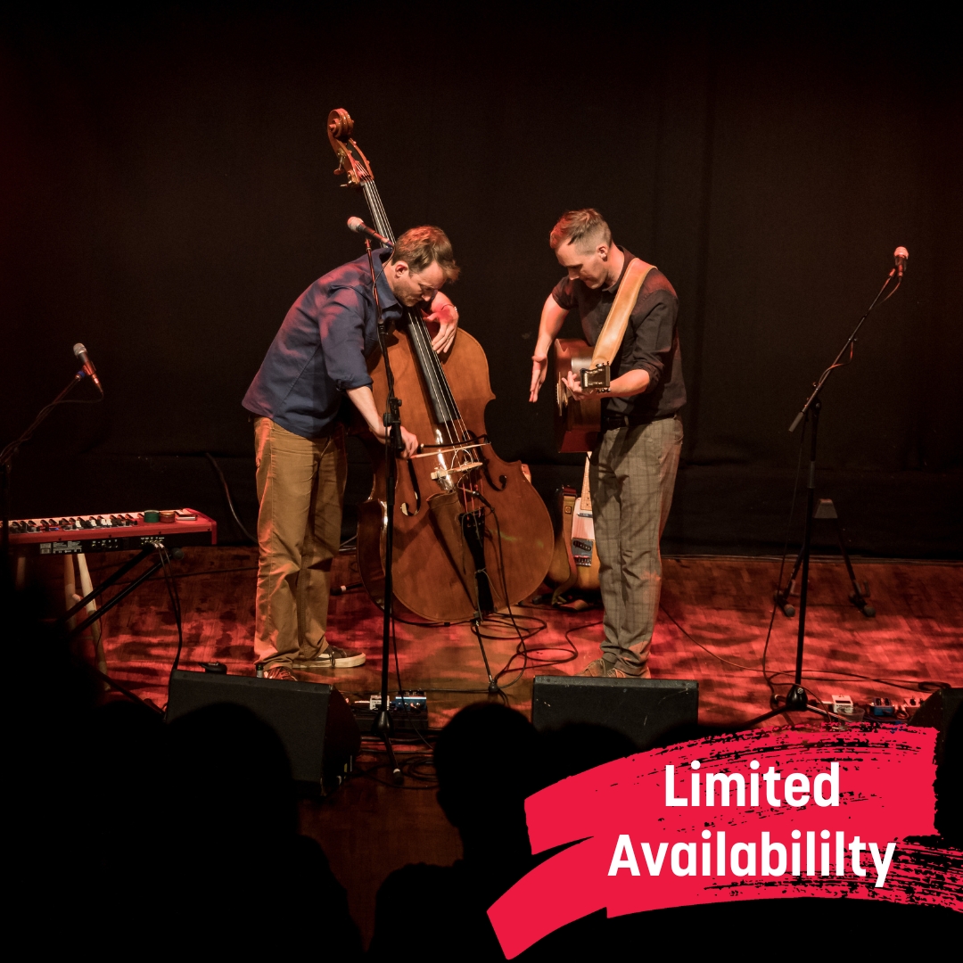 Limited tickets remain for UK alt-folk duo Jacob & Drinkwater (@tobiasandlukas) in our Mill Studio next Thursday. Don't miss your chance to catch their sweeping vocals and nimble rhythms. Book Now: yvonne-arnaud.co.uk/whats-on/jacob…