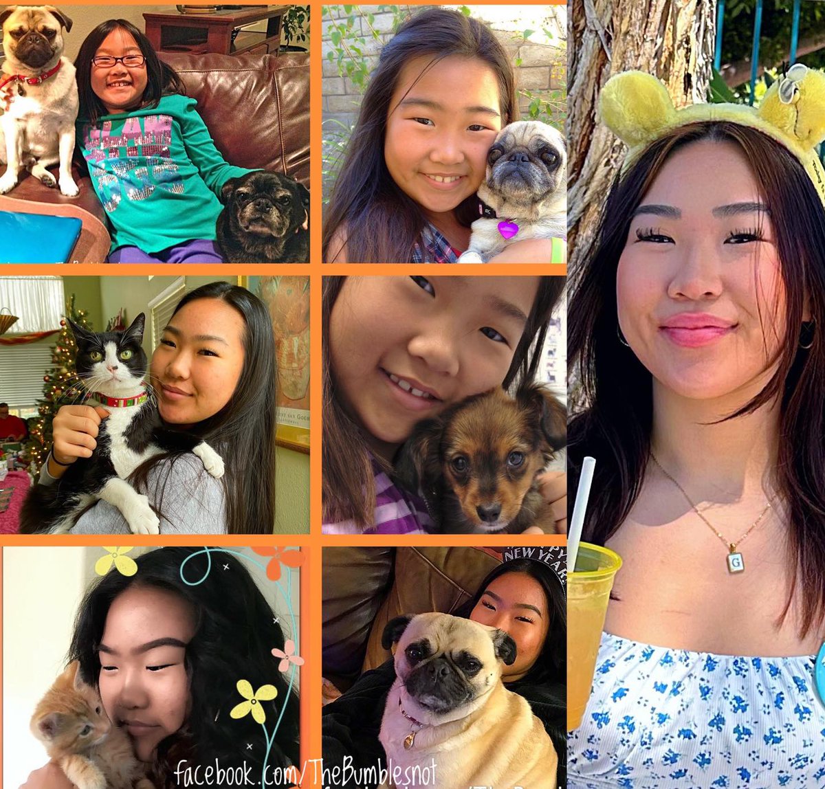 It's a special birthday week here in Bumbleland! Our Young Lady is now officially an adult! Seems like just yesterday she was 'The Little Girl'... She still loves all animals, especially The Bunch, and we love her more than words can say. Happy birthday, Young Lady! ❤️❤️❤️2⃣1⃣🎉