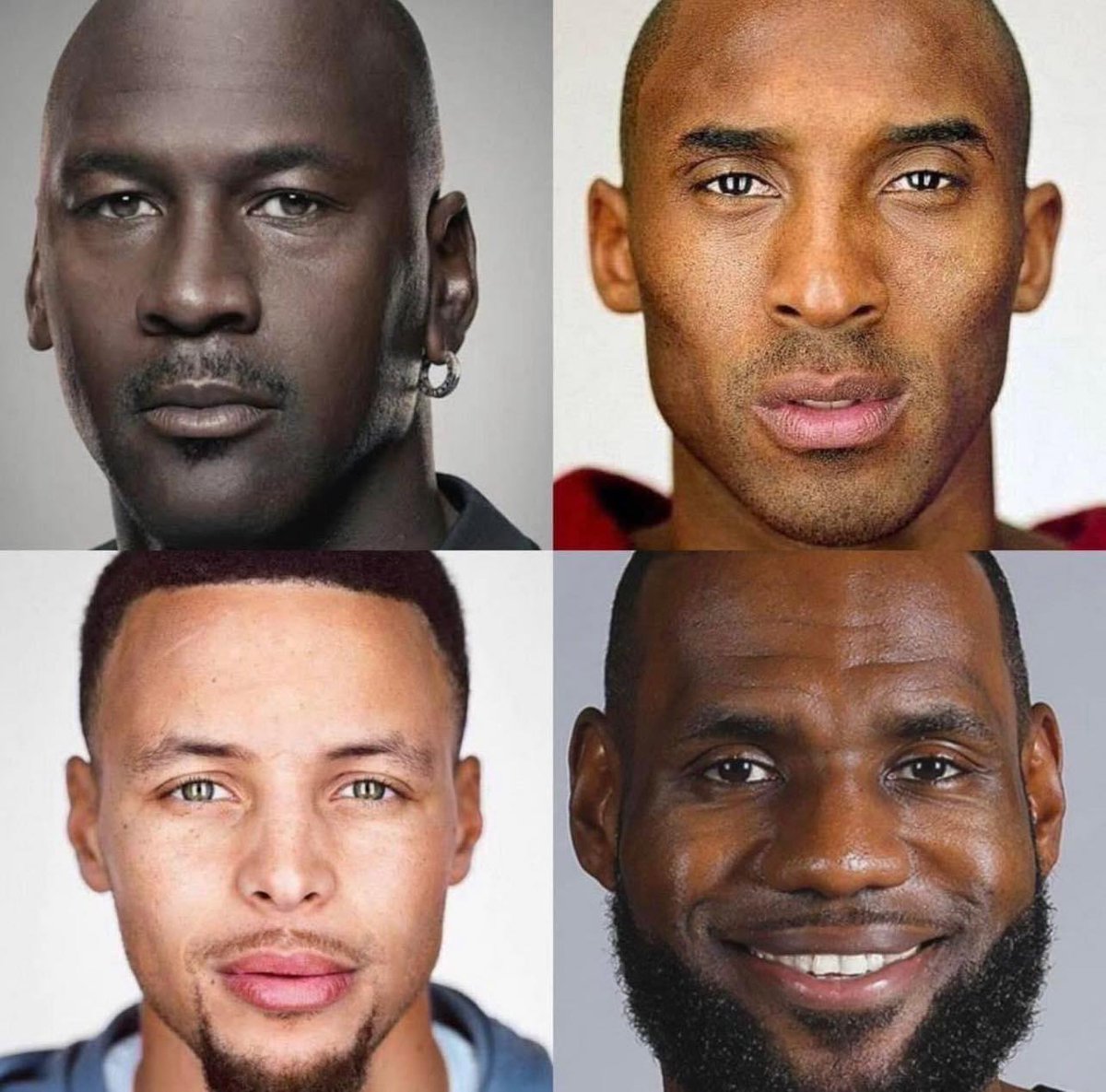 The 4 greatest players in NBA History.