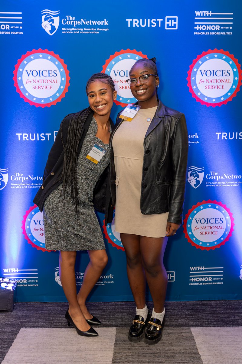 Please join us in saying a big thank you to our Spring 2024 interns, Syeria and Jitey! Both were a tremendous support across our social media, #FriendsOfService prep, and legislative research. Thank you both and we can't wait to see your future adventures!