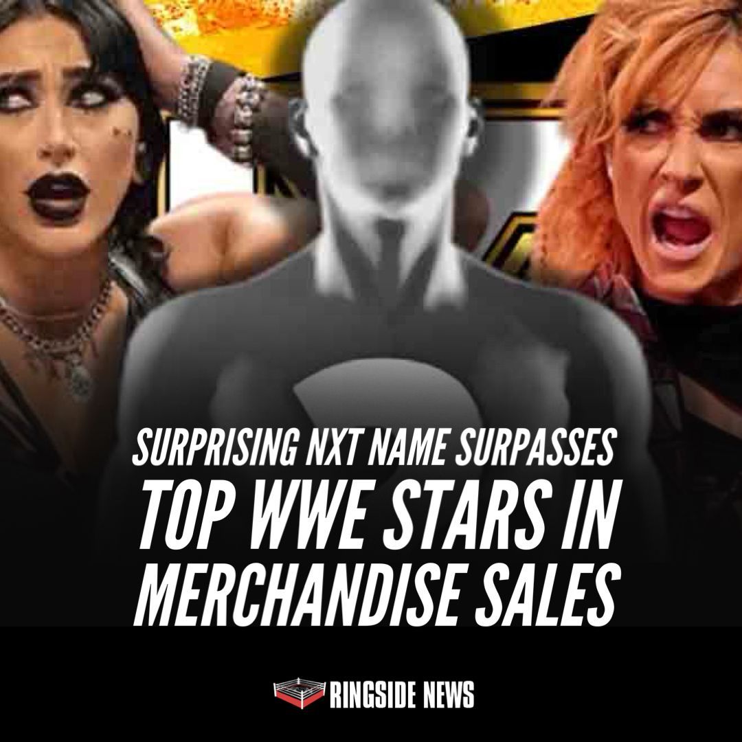 Are you surprised this #WWE Superstar is outselling #RheaRipley and #BeckyLynch? ringsidenews.com/2024/05/17/sur…