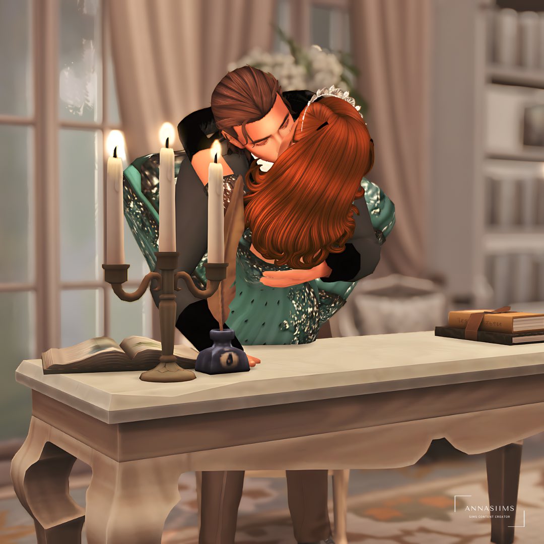 Dearest readers, it appears our newlyweds are fully indulging in matrimonial bliss, igniting whispers throughout the ton. 🤭🐝 #TheSims4 #BRIDGERTON