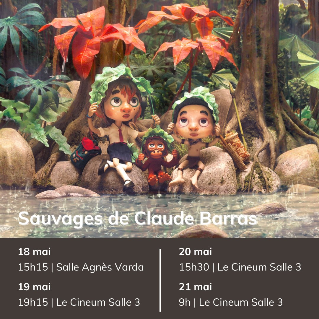 [CANNES 2024] La première mondiale de SAUVAGES de Claude Barras c'est aujourd'hui au @FestivaldeCannes (séance jeune public) ! Film d'animation produit par @NadasdyFilm & @HautetCourt, accompagné au Groupe Ouest dans le cadre de la #SélectionAnnuelle. legroupeouest.com/les-films/sauv…