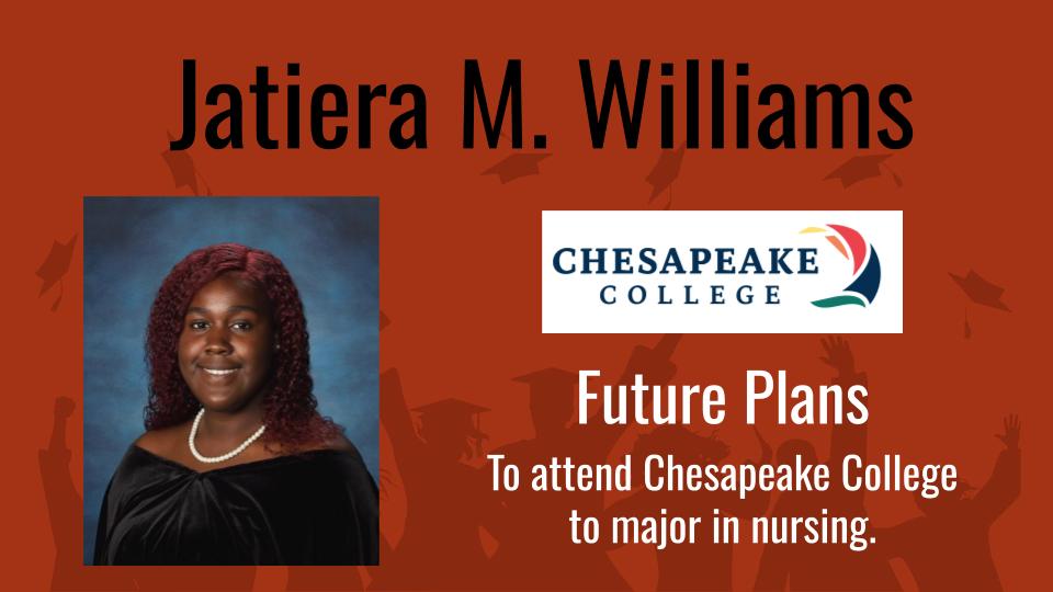 Congratulations, Jatiera! #ColonelTOUGH #classof2024 @ChesapeakeColl