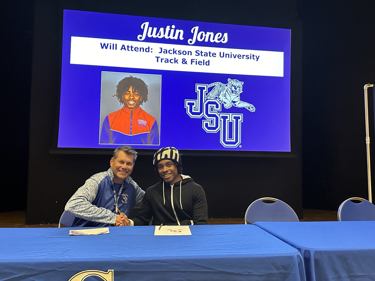 Congratulations to Justin Jones on his commitment to walk on at Jackson State University and pursue his music studies.