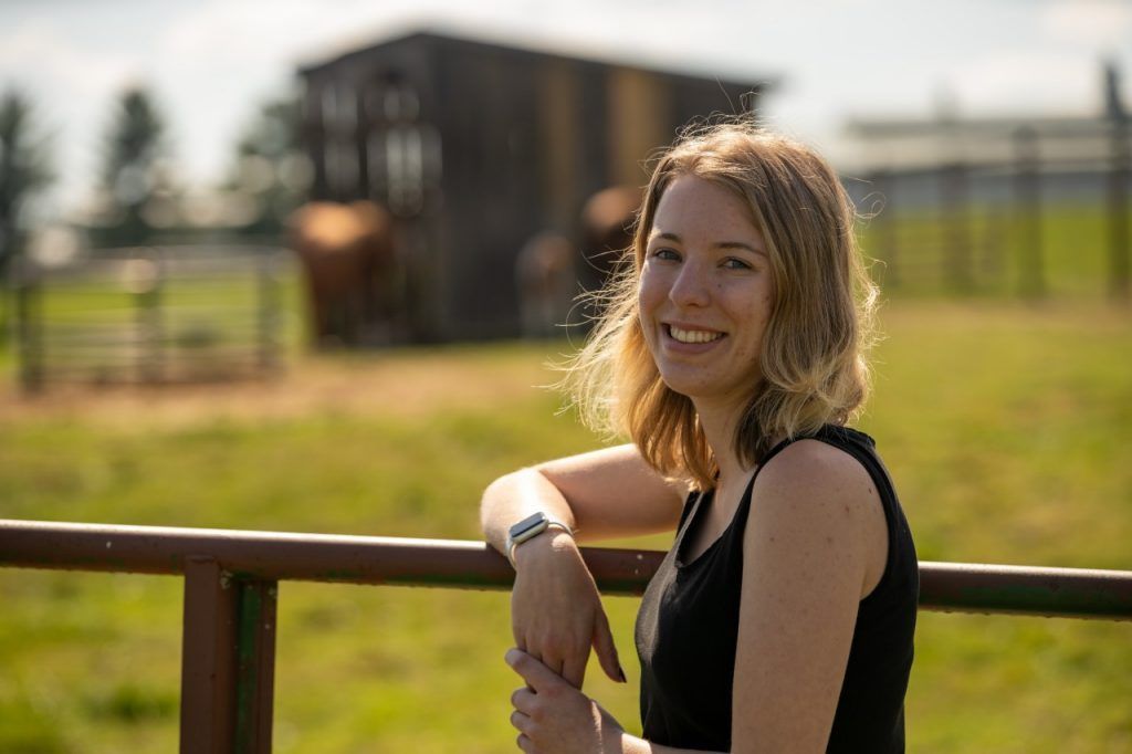 A Virginia Tech student aims to open an equine center for the deaf buff.ly/3UOEorI #equine #equestrian #horsecamp #deaf #horseriding