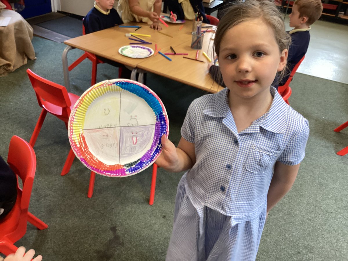 Y1 have made emotions wheels in PHSE. These help us to recognise and manage our feelings.