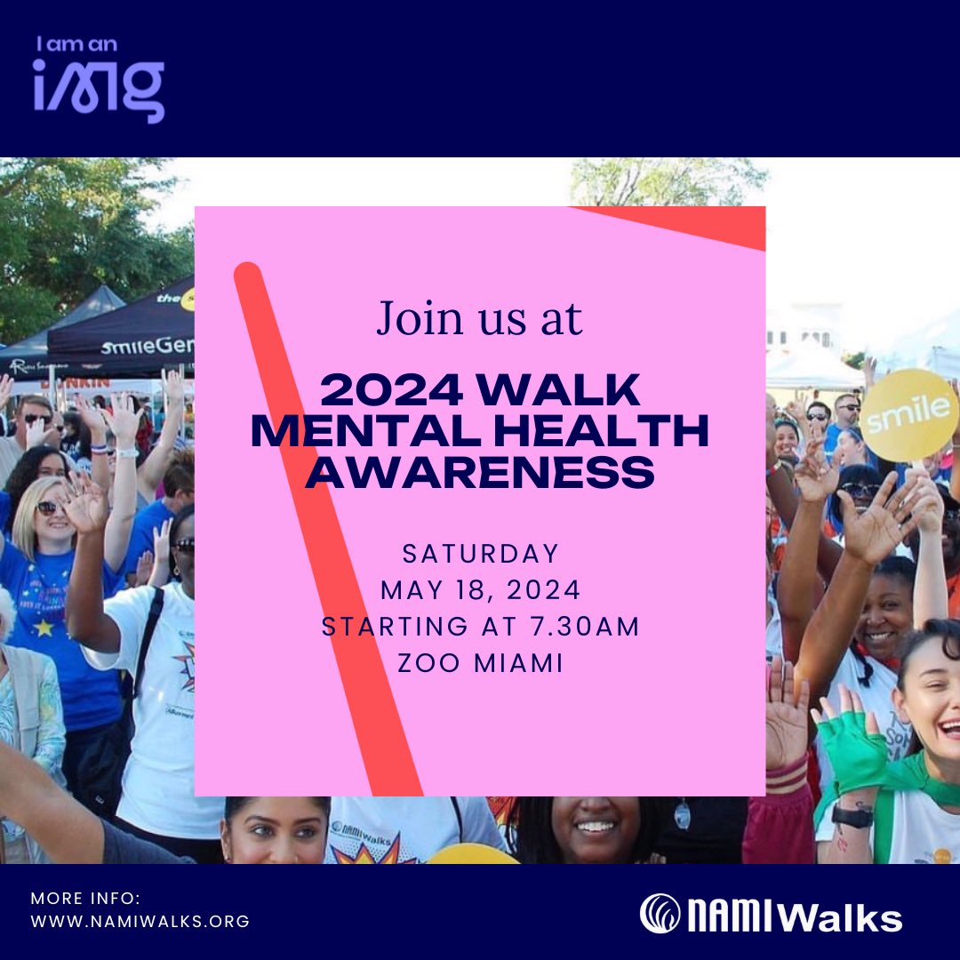 Join us for a walk! 

Please ask for the registration link and let us know so we can walk as a team and give you a t-shirt. 

Info@IMGunity.org | #imgunity
