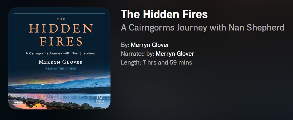 Love the cover for the #audiobook of #TheHiddenFires! 😍Out on 28th May, and you can listen to a sample of my dulcet tones right away and pre-order! @TantorAudio @BirlinnBooks @Taffyagent