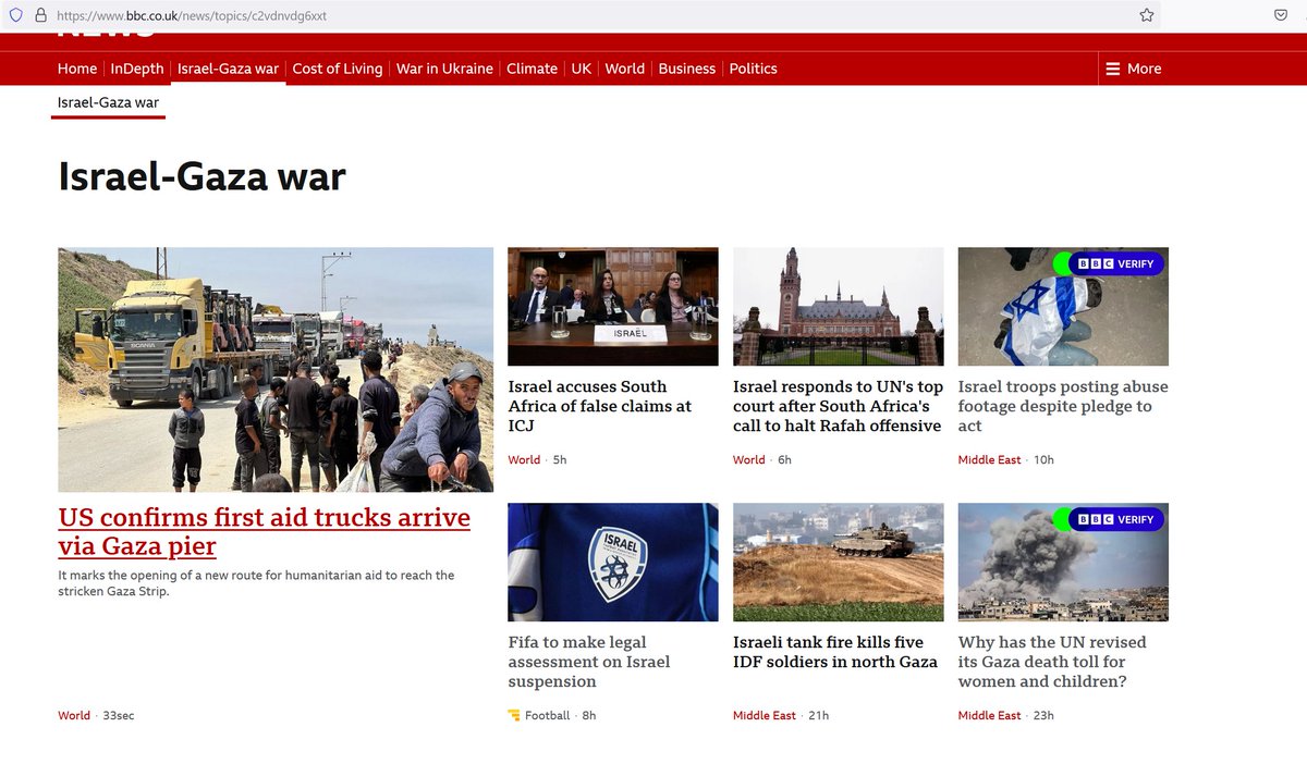 Dear @BBCNews While you are trying to demonise Israel in every way you can Israel has found the bodies of three hostages. Not that you care enough to carry that news on your web page. Your amateur antisemitic hacks are all too busy making up stories to bash Israel.