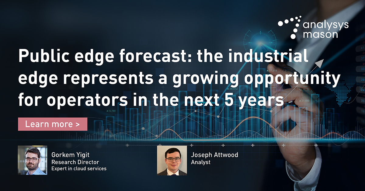 Our public edge forecast explores spending trends for operators, public #cloud providers, content delivery network providers and #datacentre providers on physical edge locations, edge hardware, edge cloud software and professional services up to 2028: bit.ly/4a8tanD