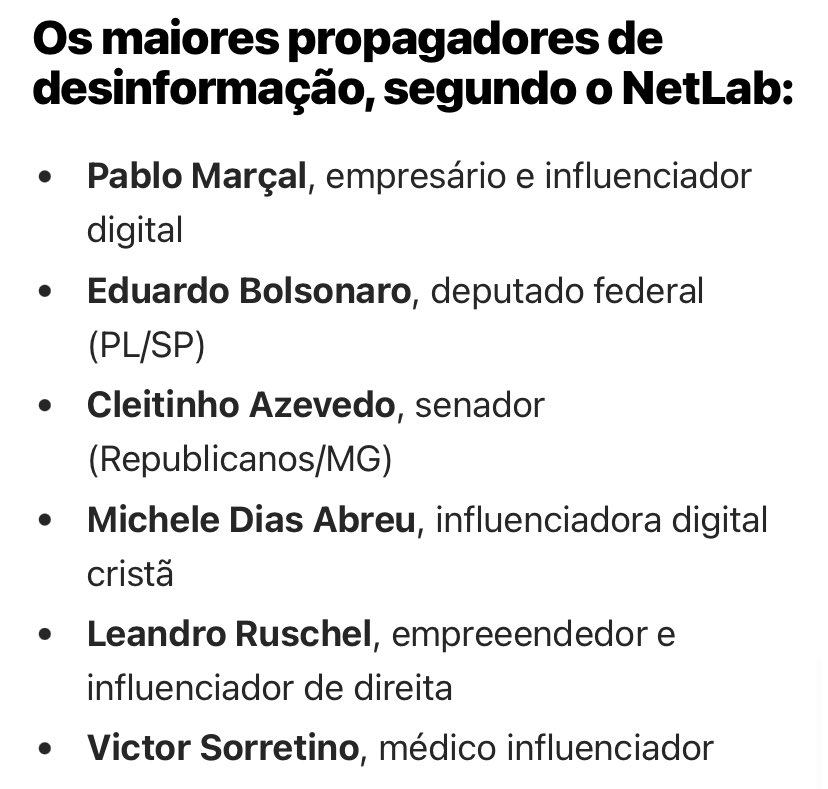 Os campeões das fake news na tragédia do RS.