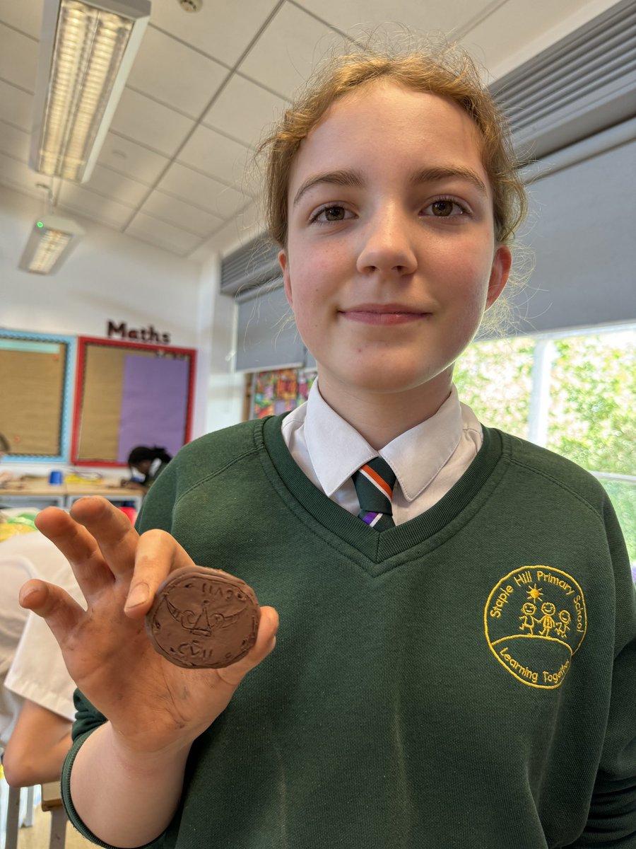 Year 5/6 learned about how coins used to be chipped in Roman times. Inspired, they created their own counterfeit coins.
