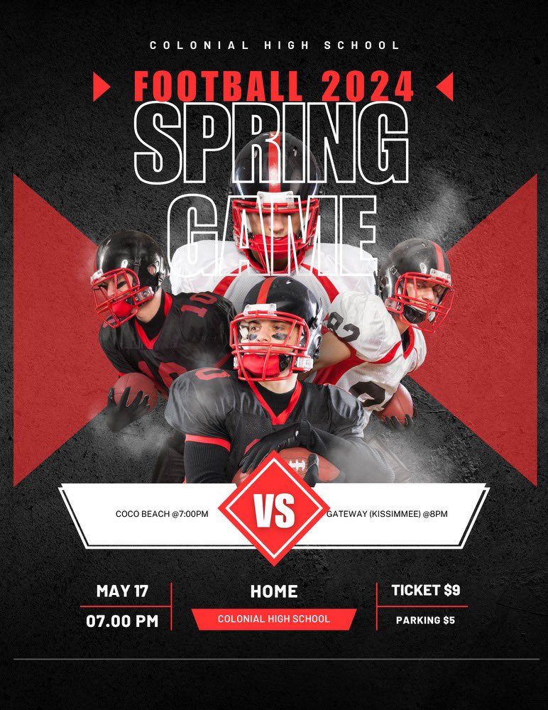 Colonial Grenadier Football (@grenadierfb) on Twitter photo Come spend your Friday night supporting the Grenadiers. Two halves against 2 different schools, Cocoa Beach at 7:00 and Gateway at 8:00 Come spend your Friday night supporting the Grenadiers. Two halves against 2 different schools, Cocoa Beach at 7:00 and Gateway at 8:00