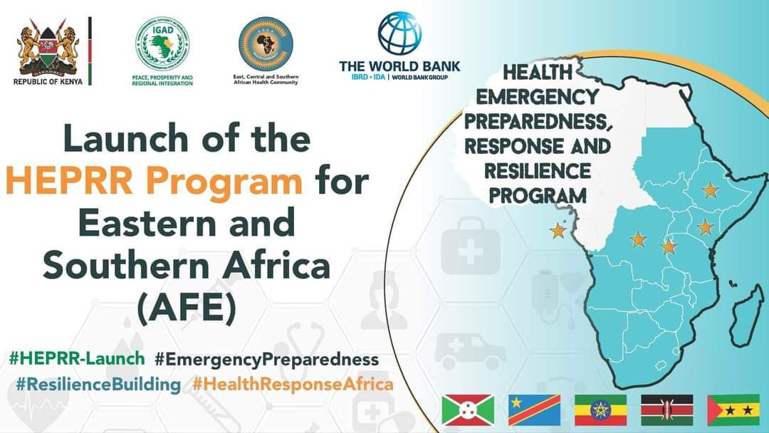 Glad to announce that the World Bank launches $359M PHEM project for Ethiopia, Kenya, São Tomé and Príncipe. Ethiopia gets $195M to enhance health emergency readiness. Ethiopia will chair the advisory committee. IGAD & ECSA to coordinate. 

#FMOH   🇪🇹