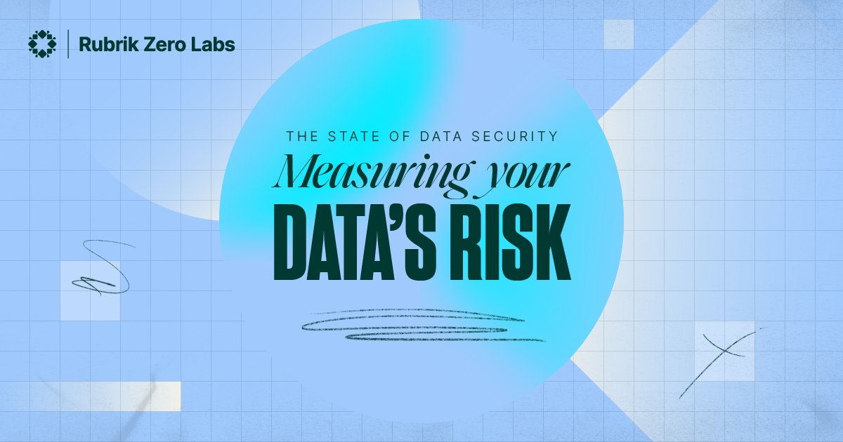 Have you heard? 🚨 The newest report from Rubrik Zero Labs unveils insights into just how risky sensitive #data can be, attacks targeting #healthcare, and more. Check out the report to get an idea of your odds of getting attacked 👉 rbrk.co/4b0RpFb