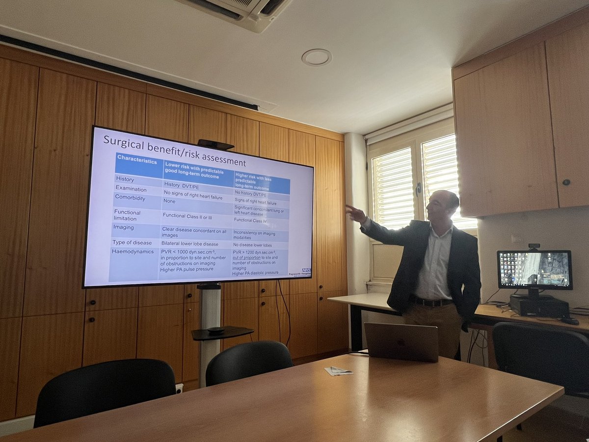 This week we had the privilege to host Dr David Jenkins from the Royal Papworth Hospital in the UK, who successfully performed with our team the first 3 pulmonary endarterectomies (PTE) at <a href="/ulssanta_maria/">ULS Santa Maria</a>. This significant milestone marks the beginning of our PTE Program in 🇵🇹