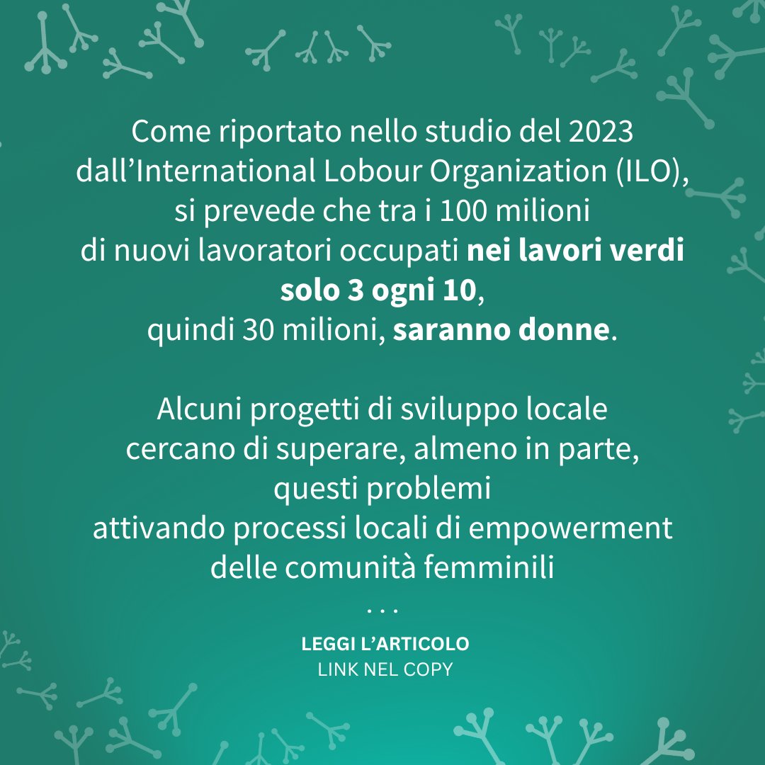 🏡Se la conversione ecologica cambia il mondo del lavoro, è necessario che le donne abbiano opportunità di accedervi, attraverso un'adeguata formazione. Vi raccontiamo la storia di una comunità di #donne delle isole Figi che ha potuto fare la differenza ➡️economiacircolare.com/?p=79710&previ…