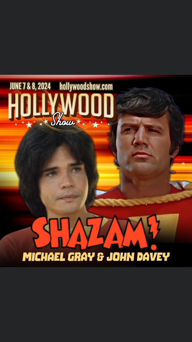 John & I are going to do the Hollywood Show June 7&8 in Burbank at the Los Angeles Marriott Burbank airport hotel 2500 N Hollywood Way. Friday June 7 4;00 -8:00 pm & Saturday June 8 10:00 am to 6:00 pm. It’s a fantastic Con hope we can meet you there.