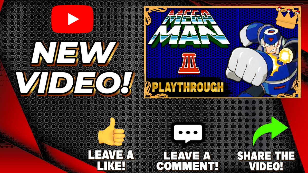 My playthrough of #MegaMan4 is now on #YouTube!

➡️youtube.com/watch?v=L5S_cw…⬅️

#megaman #nes #nintendoswitch #gaming #retrogaming #youtubegaming #youtuber #youtubeseo #youtubevideopromotion