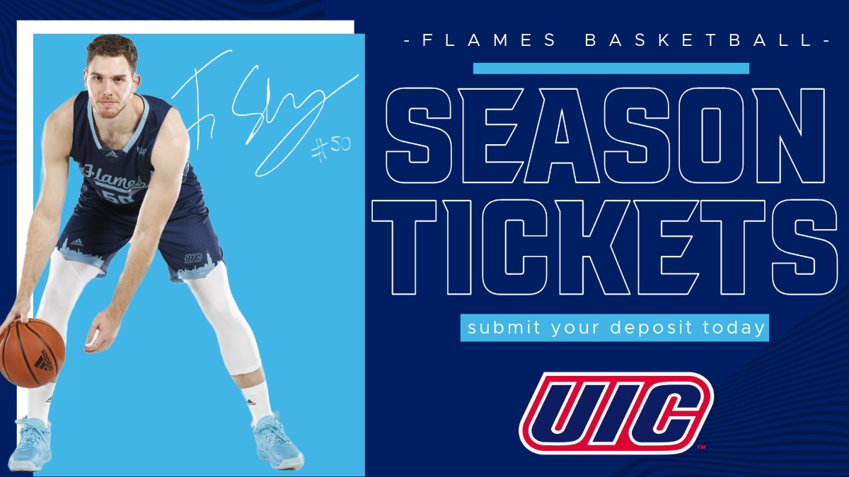 Lock in your spot for an unforgettable 2024-25 season! Secure your season tickets now and be part of the action. 🏀 🔥 🎟️:uicflam.es/0w2 #ChicagosCollegeTeam