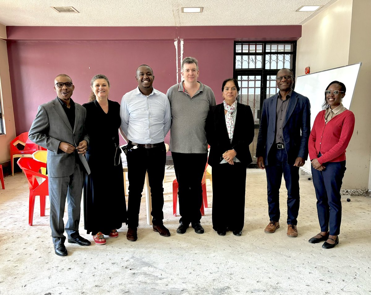 Greatly honored to receive key Roche leaders for EMEA/LATAM region (Europe, Middle East, and Africa / Latin America) who this morning visited our lab that is currently undergoing construction and setup in Kibra sub-county, whereby we gave an in-depth tour previewing the grand