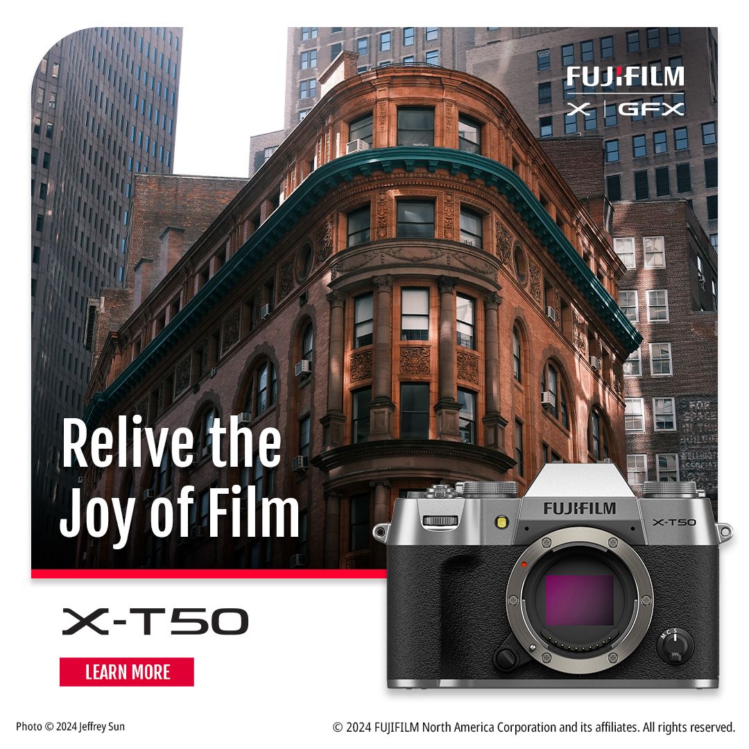 Relive the Joy of Film - Introducing the Fujifilm X-T50
Learn more: blog.bergencountycamera.com/2024/05/fujifi…

#fujifilm #fujifilmphotography #bergencountycamera #photo #photography #fujifilmlegacy #newjersey #shopsmall #shoplocal #njphotographers
