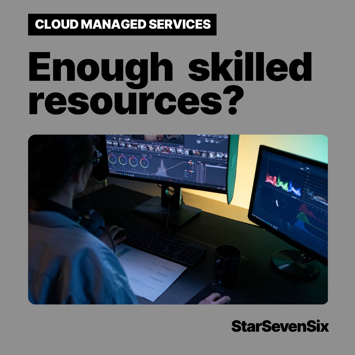 Struggling to find the right talent for your cloud needs? 🤹‍♂️ Our team is your team. 

Discover how our Cloud Managed Services bring the expertise you need. 

Learn More: starsevensix.com/services/manag…

#CloudExperts #TechTalent #ManagedITServices #SkillGap #TechnologySolutions
