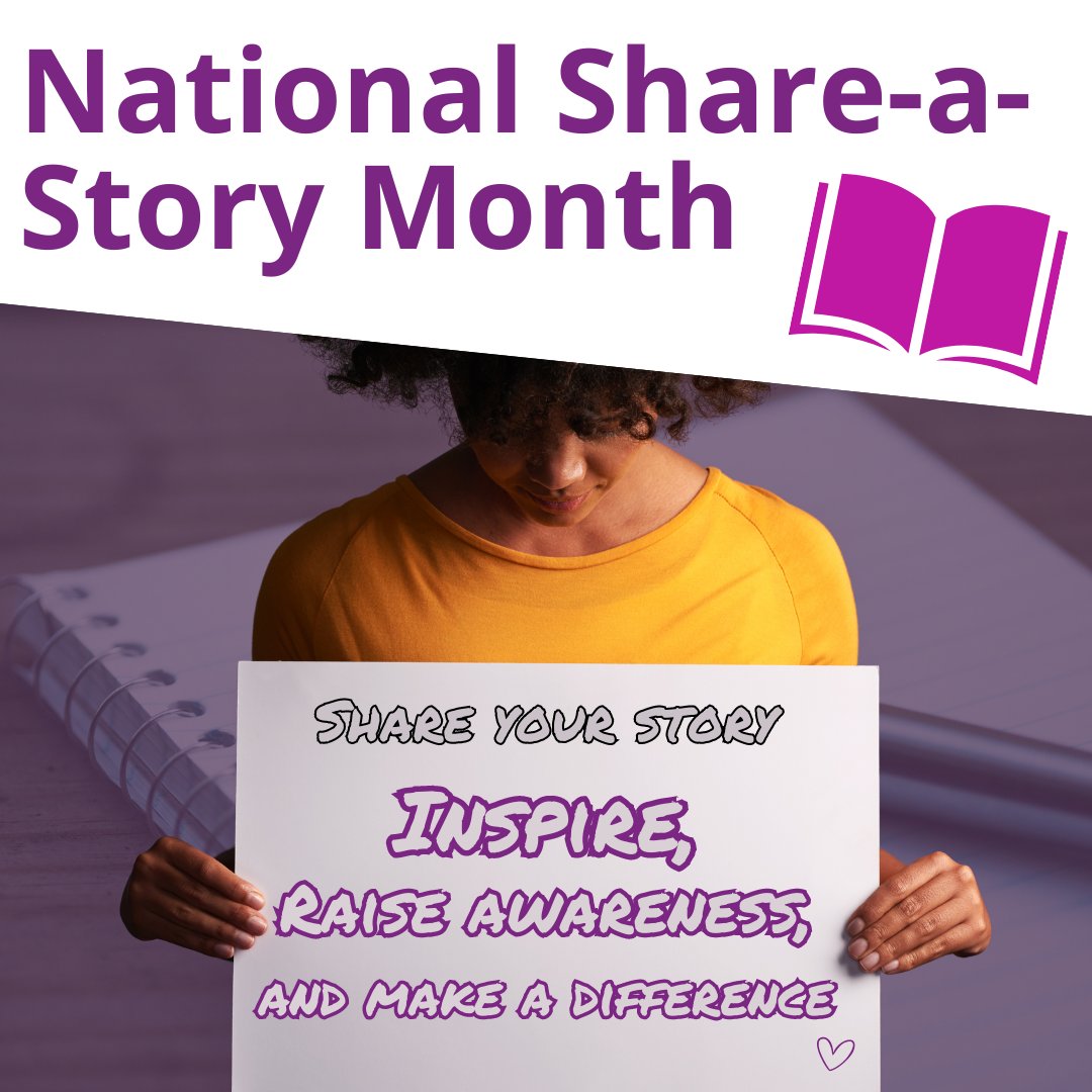 May is #NationalShareaStoryMonth, a time dedicated to the power of storytelling. 📖

We're asking you to share your story. 💜➡️ pancreaticcanceraction.org/take-action/ra…