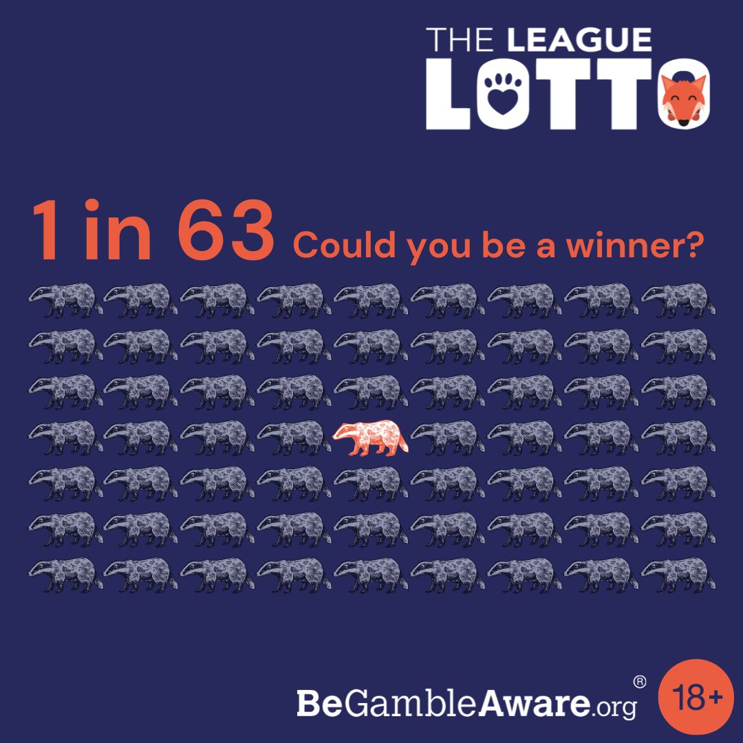 🍀 Feeling lucky? 🍀 One in 63. Those are your odds of winning up to £25,000 when you play the League Lotto!  💷 🎫 Play now: leagueacs.co.uk/6NvqP T&Cs apply. #LeagueLotto #LeagueAgainstCruelSports #Lotto #Lottery