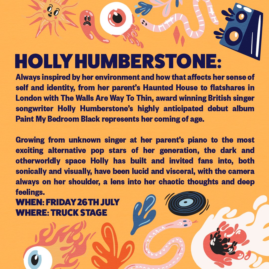🎶 I see you at the weekend, dancing like a star 🎶 Join Holly Humberstone, plus Declan McKenna, headliner Jamie T and many more at Truck!! Payment plans will sell out soon! 🚨 Book yours this weekend if you want to spread the cost of your ticket truckfestival.com/tickets/