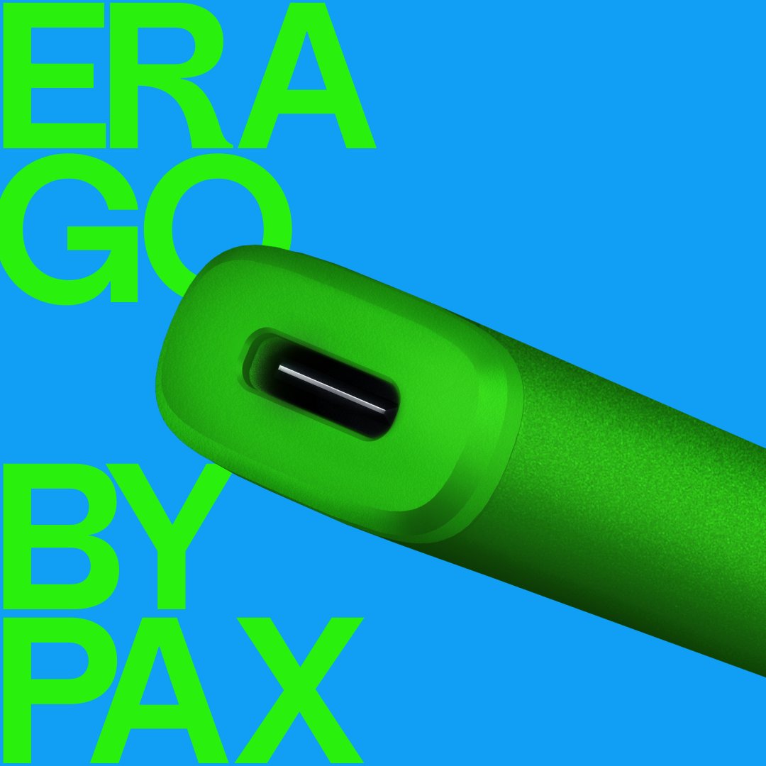 Bursting with color & USB C Charging. Introducing PAX ERA GO, designed to deliver pure session on-the-go. Learn more here: pax.com/vapes/pax-era-…