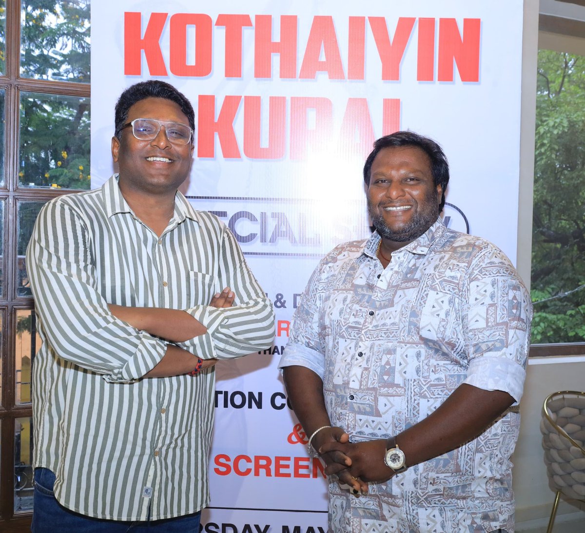 Director #GopinathNarayanamoorthy's new production house #MyKindaFilms launched in style ✨ The first venture #KothaiyinKural short film starring @SanjeeveVenkat #Nalini #PoppyMaster receives applause from celebrities Streaming Soon in Digital Platforms.. @GopsnGops @onlynikil