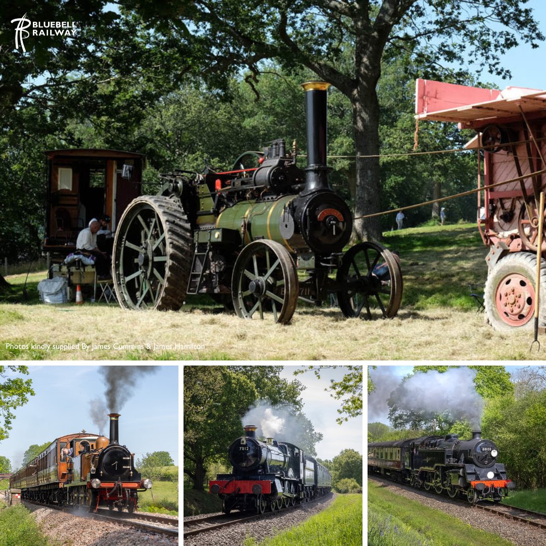 Road Meets Rail- Continues Today!

Day Two of Road Meets Rail is taking place today. Come and join us as there's something for everyone to enjoy at The Bluebell Railway!

Visit bluebell-railway.com/road-meets-rai… to find out more and see what we have on offer with Road Meets Rail!