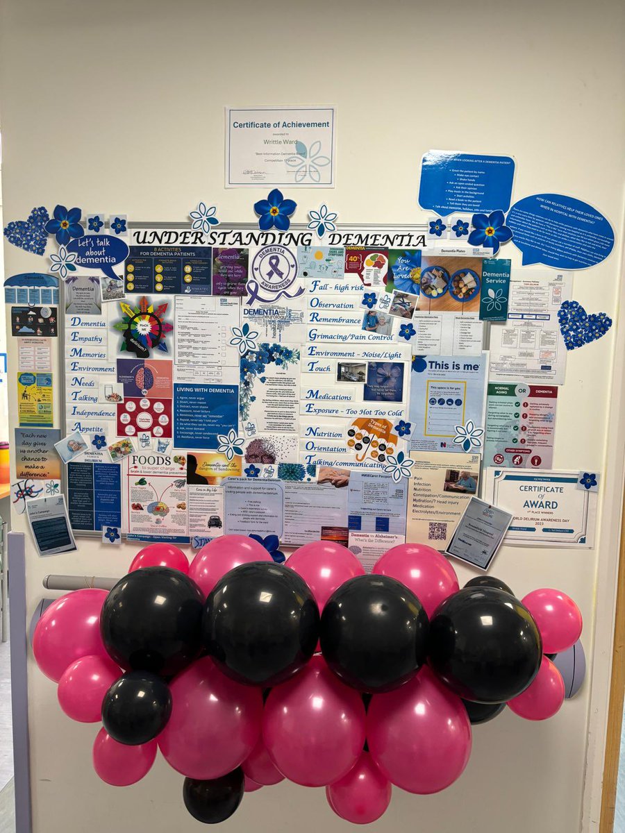 Judy Harper-Bright (@harper_bright) on Twitter photo Smashed it again Writtle Ward!!1st place in Dementia Information Board comp!🥇 Amazing work by our fab <a href="/NicNakHanks/">Nicola Hanks</a> who has worked so hard to provide the information for our patients and relatives!Continue shining Writtle Ward! 🤩💗 <a href="/KellyVa71892128/">Kelly Vaughan</a> <a href="/JustineWren2/">Justine Wren</a> <a href="/hannahoverland/">Hannah Overland</a> Smashed it again Writtle Ward!!1st place in Dementia Information Board comp!🥇 Amazing work by our fab <a href="/NicNakHanks/">Nicola Hanks</a> who has worked so hard to provide the information for our patients and relatives!Continue shining Writtle Ward! 🤩💗 <a href="/KellyVa71892128/">Kelly Vaughan</a> <a href="/JustineWren2/">Justine Wren</a> <a href="/hannahoverland/">Hannah Overland</a>