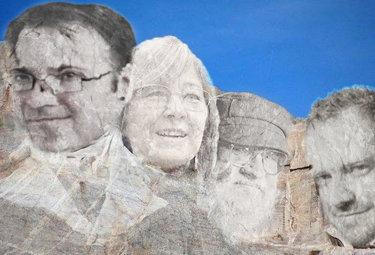 El Monte Rushmore si hubiesen esculpido personas importantes de verdad