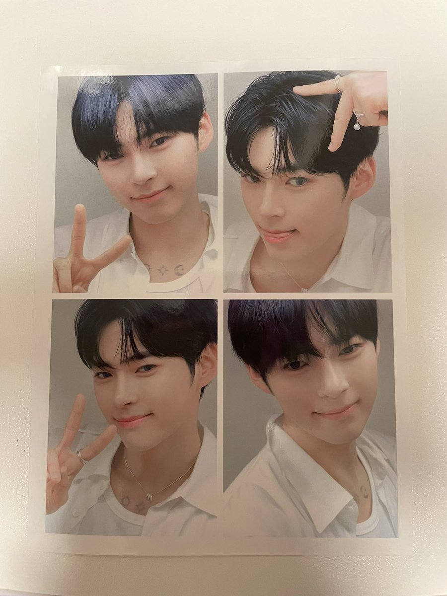 ゼベワン ZEROBASEONE ZB1 zb1 トレカ交換 封入 4カットフォト You had me at HELLO

【譲】画像💙メテュ、リッキー、ユジン、ハンビン

【求】画像❤️ジャンハオ、4カットフォト ジャンハオ

郵送 または 都内手渡し
お気軽にお声掛けください🌟

#ZEROBASEONE交換  #ゼベワン交換
 #ZB1交換