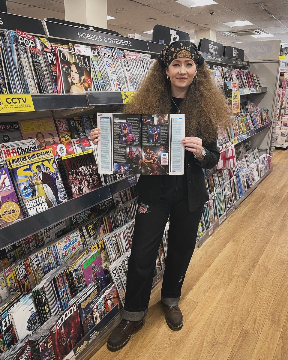 Your gals been featured in Prog Magazine!Thanks so much to Jerry Ewing for writing up a killer review of our live show at Oslo Hackney a few weeks back alongside Azure. and KYROS. Grab your copy of the 150th Issue today! This is getting framed!!I’m proud of myself today.