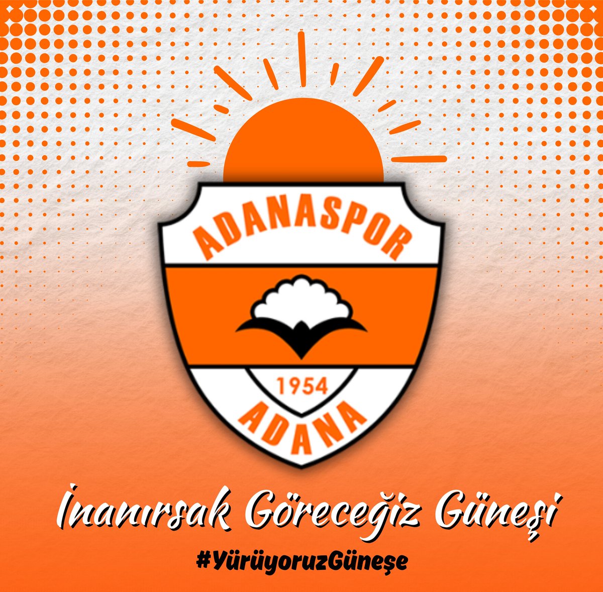 Adanaspor camiası tüm oluşumlarıyla birlikte kenetlenmiş şekilde devir haberini beklemektedir.

İnanırsak Göreceğiz Güneşi #YürüyoruzGüneşe ☀️