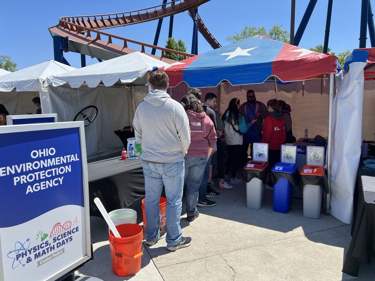 Roller coasters are great, but roller coasters AND science during @cedarpoint's Physics, Science, and Math days? Unbeatable. #OhioTheHeartOfItAll