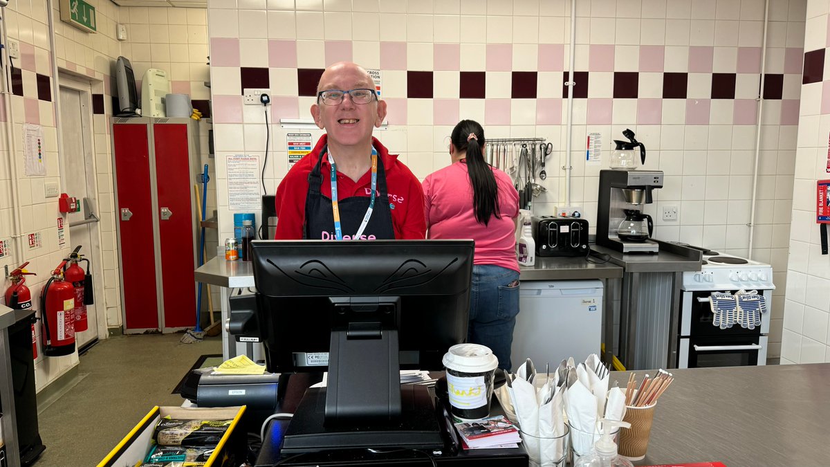 ❤️ Vivo Care Choices is providing supported employment for Neil so he can offer a warm welcome to customers at cafés across west Cheshire. 💬 'I’ve had support with going into work on my own.' More ➡️ cwac.co/y2ZkV