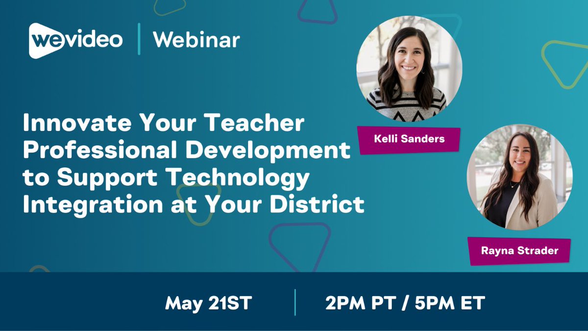 🌟 New tech, no training? Join educators Kelli Sanders and Rayna Strader as they discuss innovative ways to use professional development for district-wide technology implementation. 🎉 Grab your spot here: streamyard.com/watch/5mcgwzZr…