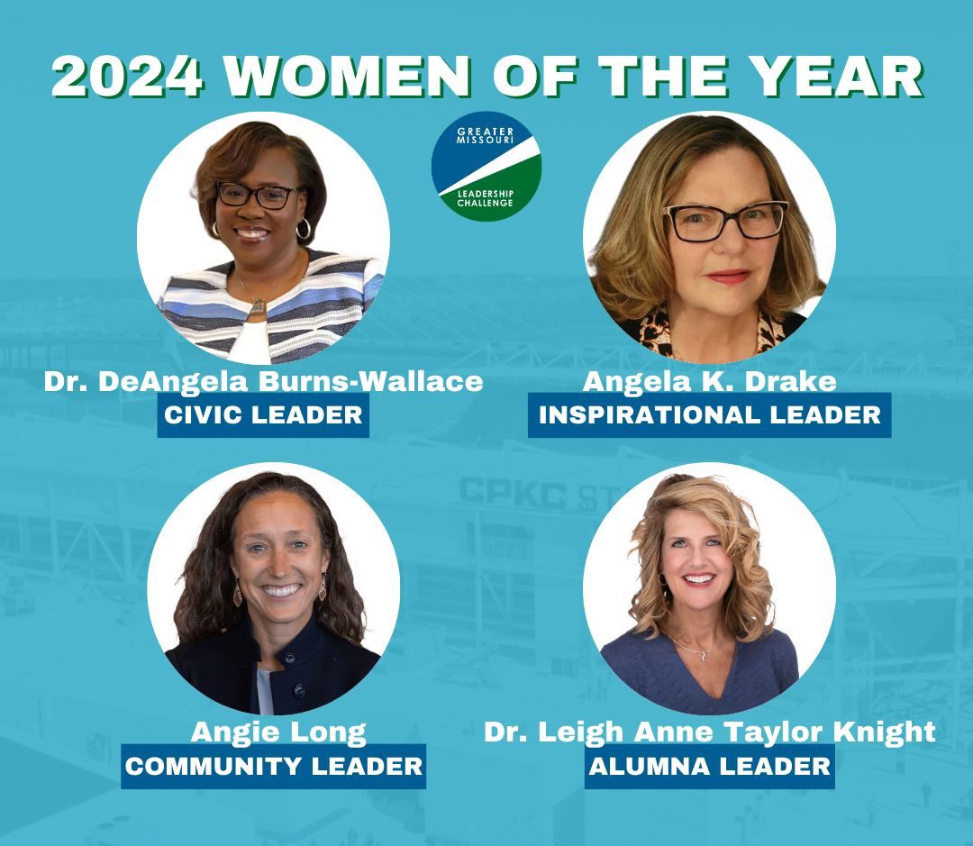 .@GreaterMissouri announced their 2024 Women of the Year! Congratulations to these inspiring leaders: @AngieKLong1 of @theKCCurrent DeAngela Burns-Wallace of @KauffmanFDN @LATKnight of @DeBruceFound Angela Drake of @MizzouLaw greatermo.org/women-of-the-y… #ExpandingPathways