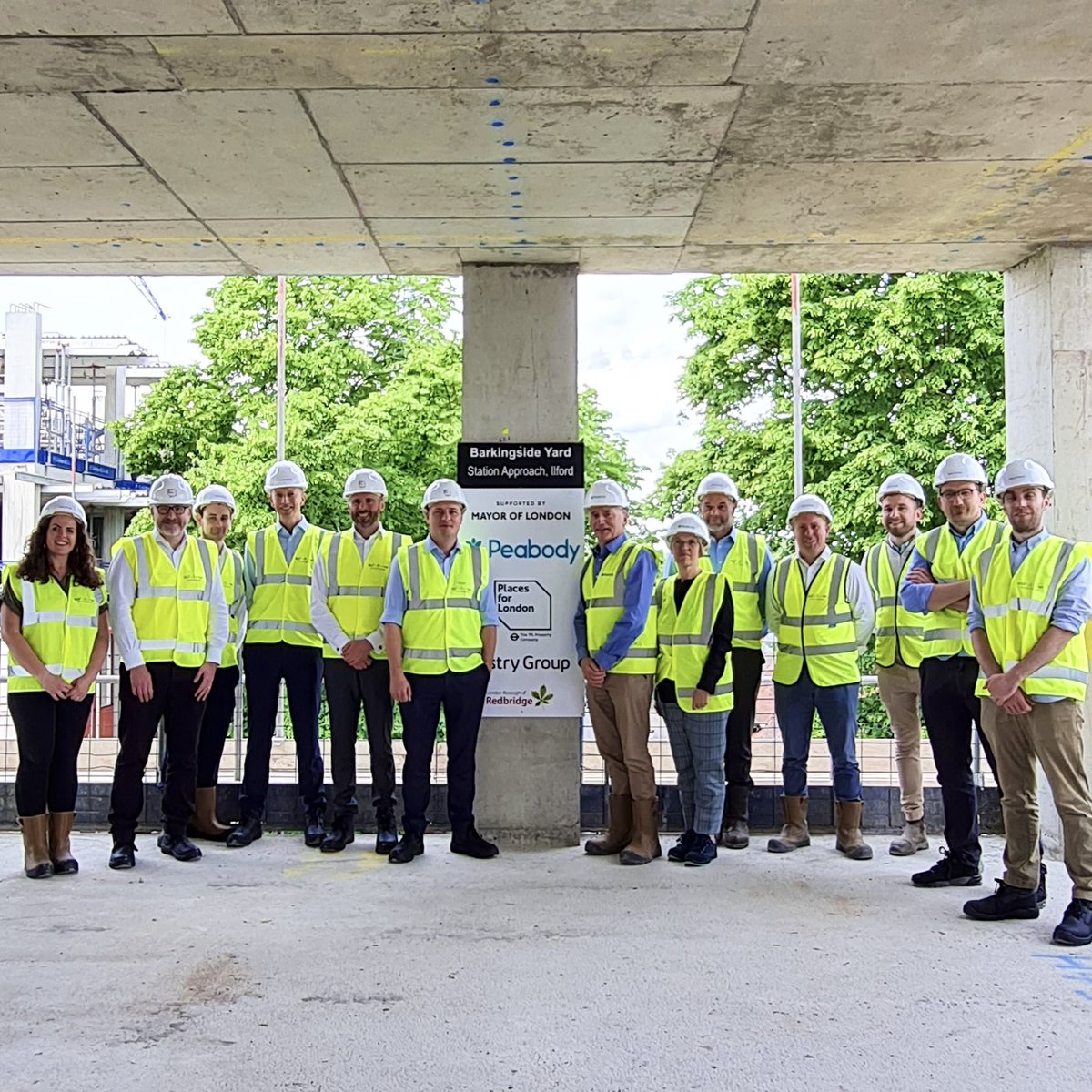 We were delighted to have <a href="/wesstreeting/">Wes Streeting</a> and <a href="/tomcopley/">Tom Copley</a> see the progress on new homes at Barkingside Yard today.

Together with <a href="/PeabodyLDN/">PeabodyLDN</a> and Vistry Group, we're building 98 sustainable homes for social rent.