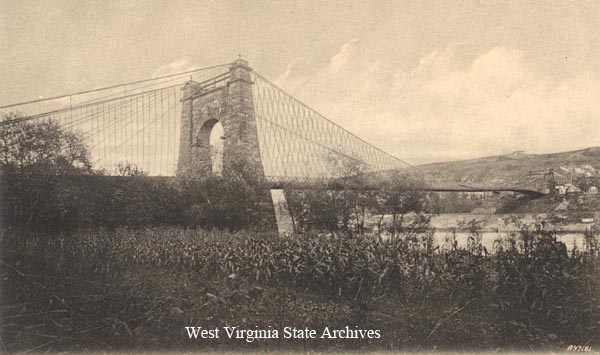 On May 17, 1854, a violent storm destroyed the Wheeling Suspension Bridge.

archive.wvculture.org/history/thisda…

#WVHistory