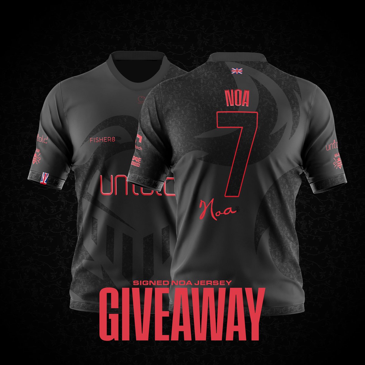 SECRET Noa (@noaurz) on Twitter photo I’m giving away a signed Limited Edition Manchester Major jersey 🔥🔥
To enter all you need to do is
- Like and retweet
- Follow me and <a href="/ITBesports/">Into The Breach</a>
- Tag 2 friends
The winner will be drawn on the 27th May I’m giving away a signed Limited Edition Manchester Major jersey 🔥🔥
To enter all you need to do is
- Like and retweet
- Follow me and <a href="/ITBesports/">Into The Breach</a>
- Tag 2 friends
The winner will be drawn on the 27th May