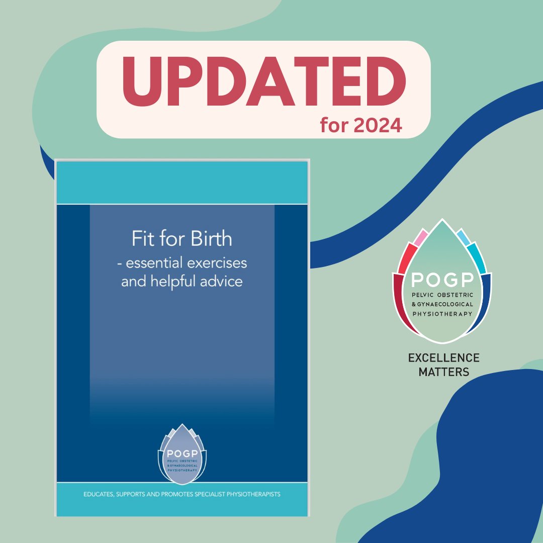 ThePOGP's tweet image. 🌟New Fit for Birth Booklet now LIVE🌟

With thanks to our POGP membership volunteers who have given their time to update this invaluable booklet. 

View here: thepogp.co.uk/Resources/120/…