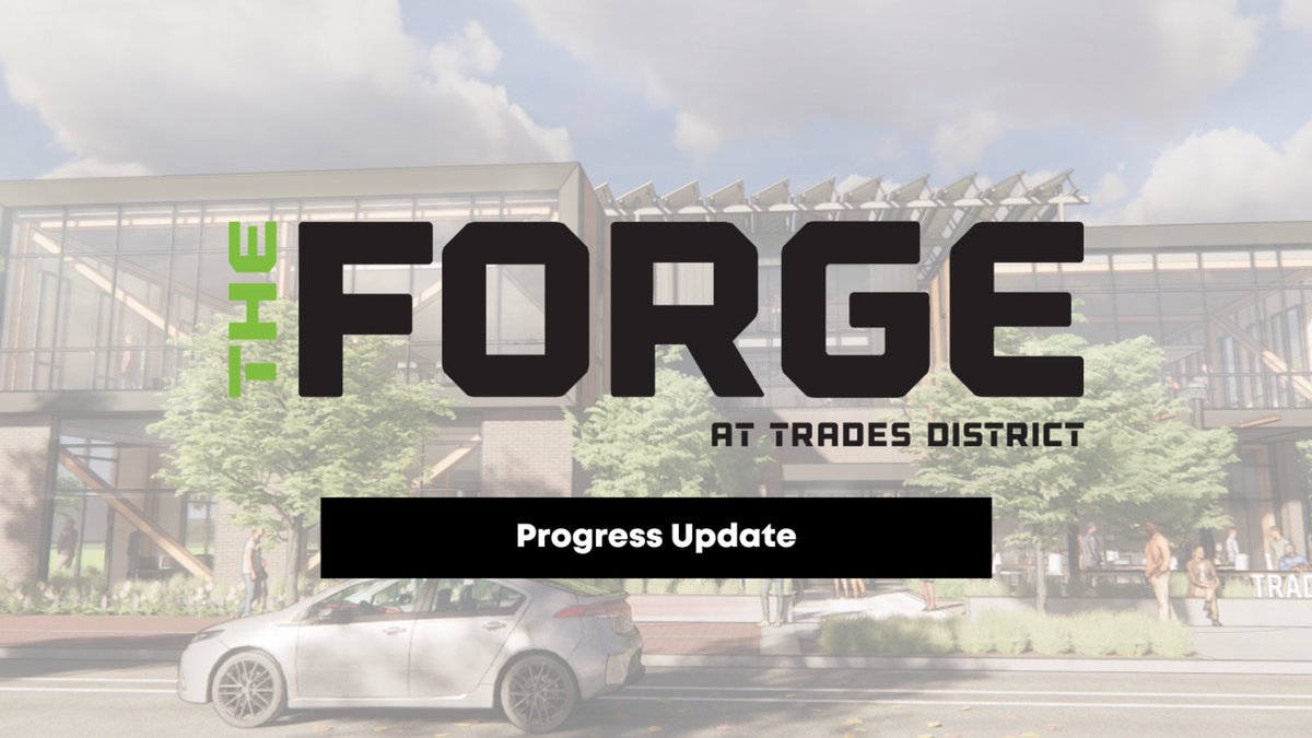 Curious about the latest progress at The Forge? 🔨 Head over to our blog for an exclusive behind-the-scenes look at our construction update! tradesdistrict.com/the-forge-prog…
